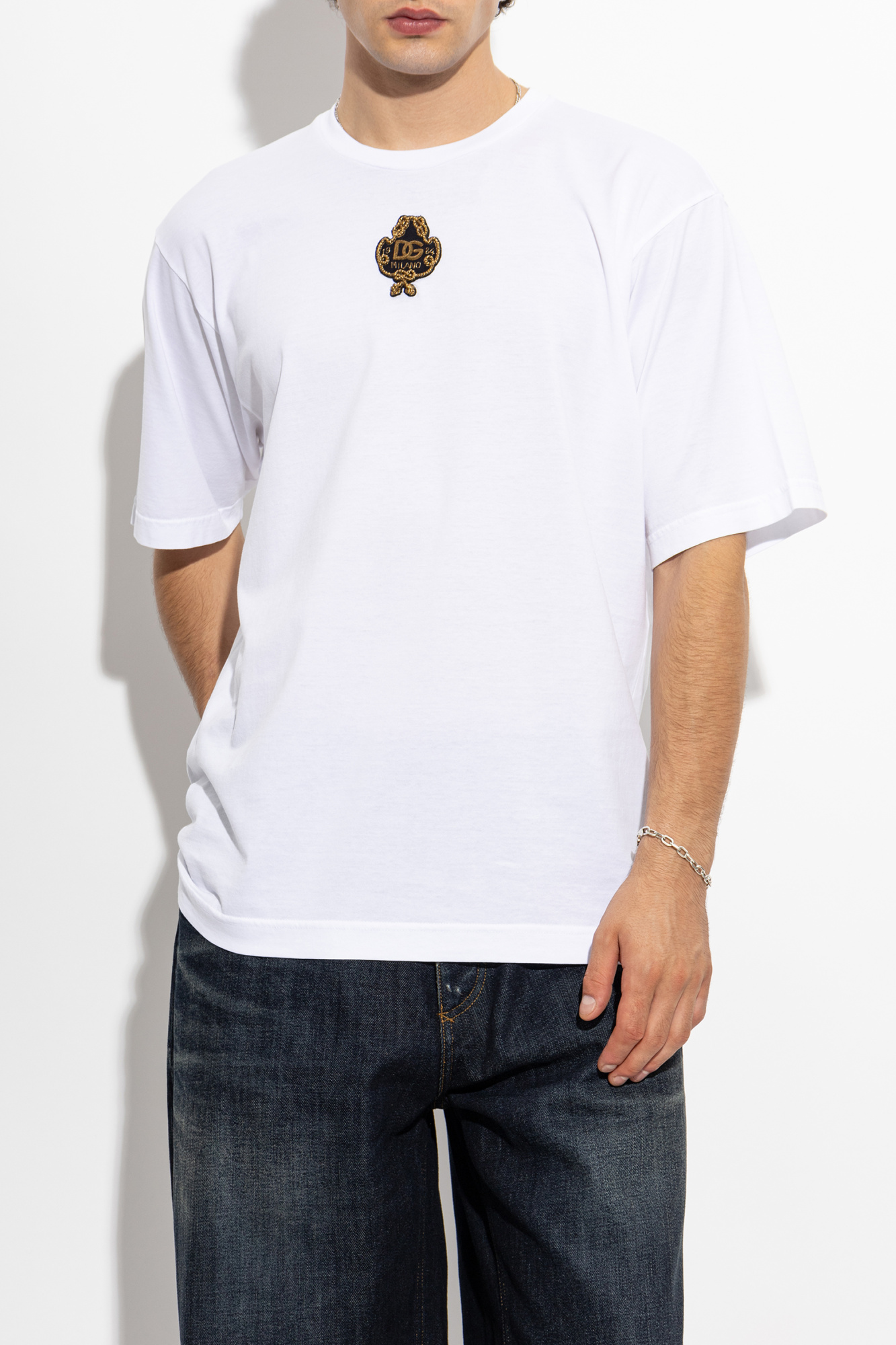 Dolce & Gabbana T-shirt with applique | Men's | Vitkac